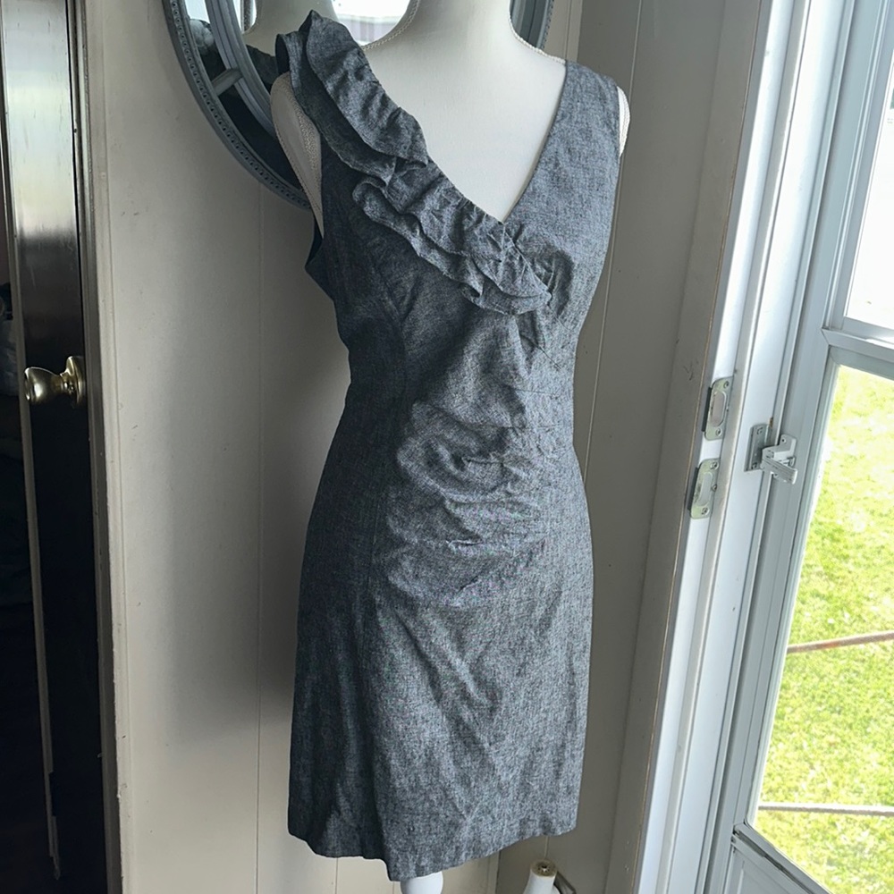 Linen Sheath Dress
